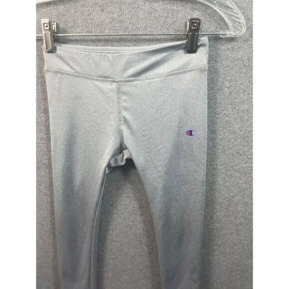 Champion Authentic Athleticwear Leggings Girls Size 6‎ Gray Activewear